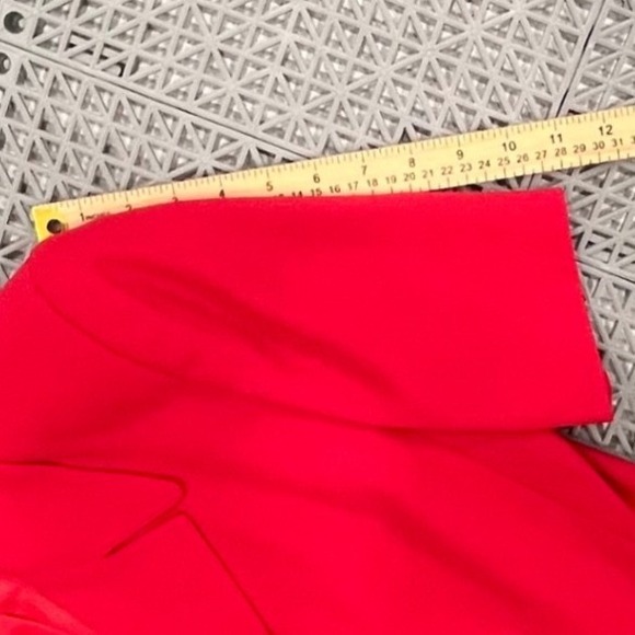 Vintage Y2K Le Suit Women's Blazer Skirt Set Size 8 Red Career Business Office - Picture 12 of 15